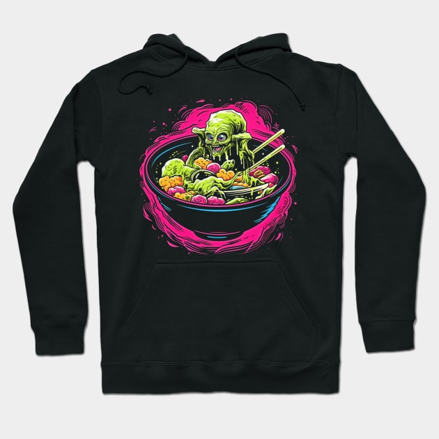 Zombie Ramen Apocalypse | Cool Japanese Ramen Noodle #8 Hoodie by We Anomaly